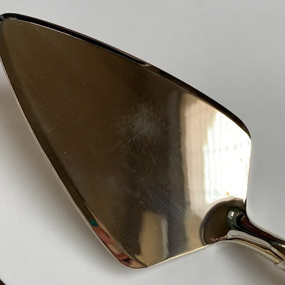 LENOX Like New Forevermore Heart 2 Piece Dessert Set Knife & Cake Serving